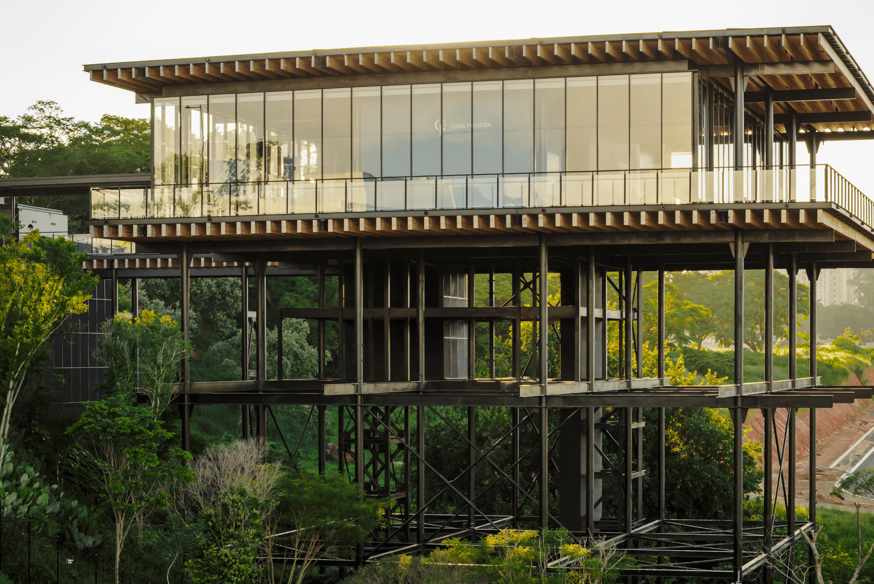 At Casa Figueira, a community pavilion bridges Brazilian modernism and future urbanism.