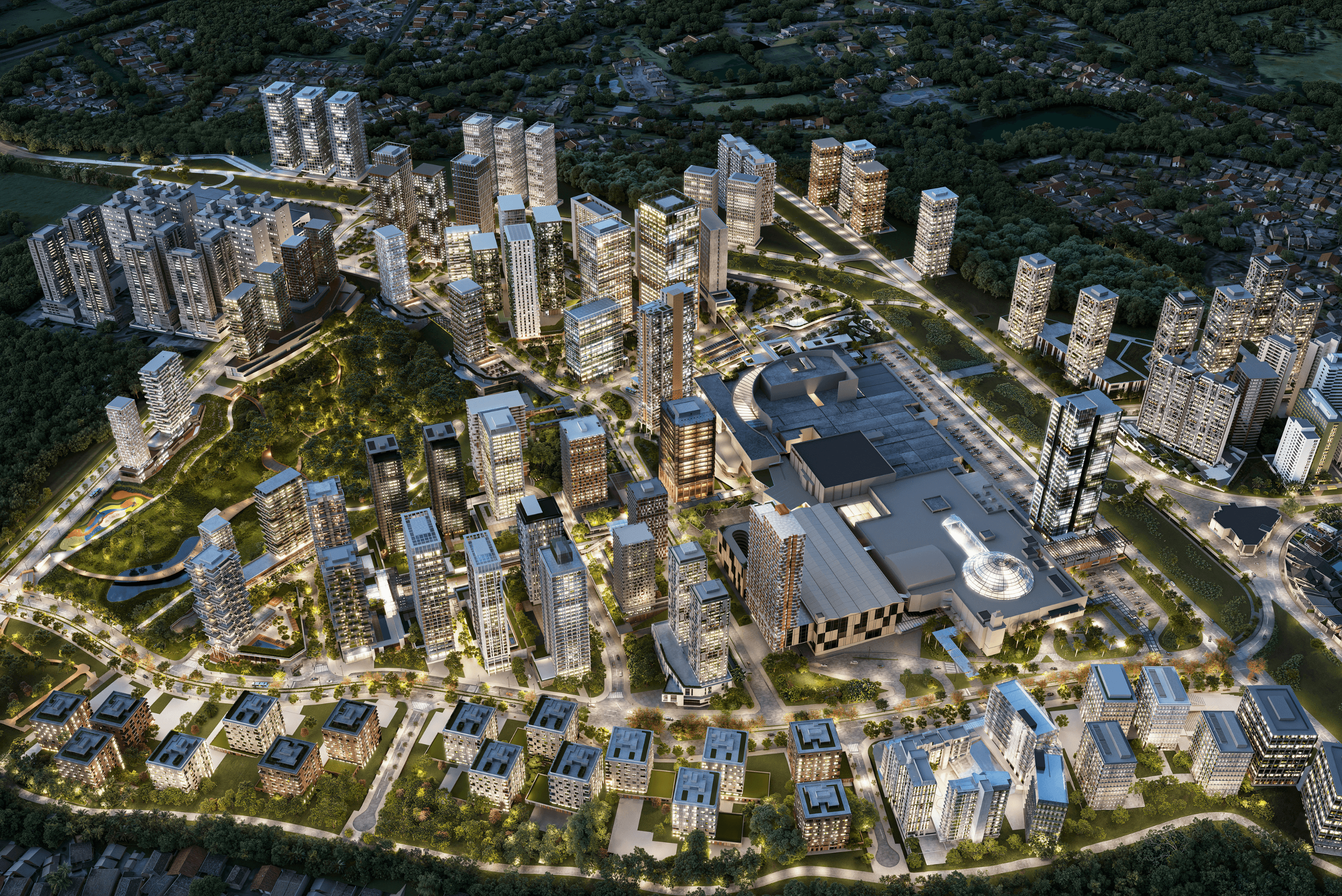Como será o novo bairro com 100 prédios que o Iguatemi está erguendo em Campinas